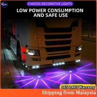 12/24V Car Truck Universal Modified Led Colorful Chassis Lights Decorative Lights Landing Flowering 