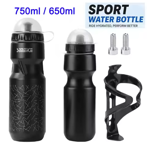Universal Bicycle Bottle 650ml/750ml Water Bottle Lightweight Bike Water Bottle Holder Bottle For Mo