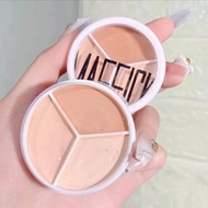 C.150.MINI คอนซีลเลอร์ สามสี จุดด่างดํา รอยสิว รอยคล้ําใต้ตาคอนซีลเลอร์คอนทัวร์ ปกปิดรอยคล้ำใต้ตา 3 