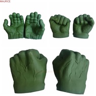 MAURICE Hulk Fists Cosplay, Marvel Gamma Grip Hulk Gloves, Costome Accessories Cosplay Toys Avengers Green Cosplay Gloves Kids Toy