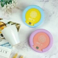 【USB馬卡龍暖心杯墊】恆溫55度 | 智慧觸控設計 | 首選 聖誕禮物