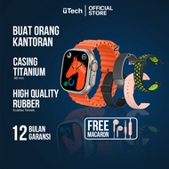 UWatch Series 8 ULTRA PRO 2023 Bluetooth Smartwatch (3 Year Official Warranty) Titanium IP67 Water D