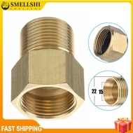 【SEMLL】M22 15mm Male Thread To M22 14mm Female Metric Adapter Pressure Washer Brass❀