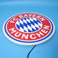 Bayern Munich – LED Wall Light With Bayern Munich Club Logo Printed | Size 40cm