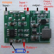 risingmp（￥） USB lithium lipo 18650 battery charger 3.7V 4.2V to 5V 9V 12V 24V step up module