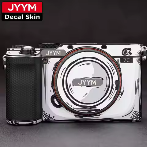 2D Sticker For Sony A7C A7CII A7C2 A7CR A6700 ZV-E1 ZV-E10 A6400 A6300 ZV-E10II Decal Skin Vinyl Wra