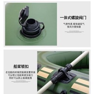 2/3/4 People Hovercraft Soft Sole Inflatable Boat Rubber Boat Thickened Fishing Boat Assault Boat Dr