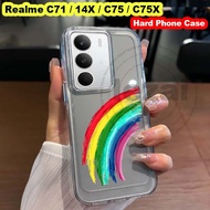 Casing Realme C71 C 71 C75 C75X 14X Casing Hard Shockproof Back Cover