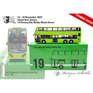 SG Seller: MP19 Singapore Bus Service 857 Green 1:64 Scale (Approximately 18cm x 6cm)