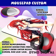 Custom Mousepad Redhead Mouse Stand DxD