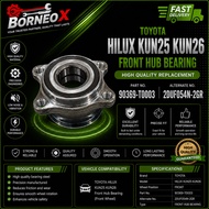 TOYOTA HILUX KUN25 KUN26 FRONT HUB BEARING 90369-T0003 2DUF054N-2GR