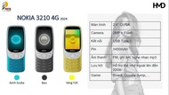 Nokia 3210(2sim) 4G /mới 100%/ MP3/AAC/AAC+camera/ FM/ khe thẻ 8Gb