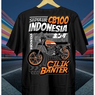 CB100 Motorcycle T-Shirt in Indonesia CB 100 T-Shirt/ CB 100 T-Shirt/ CB 100 Shirt/ CB 100/