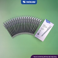 Combo 20 Bút Gel B Thiên Long GEL-B011 ngòi 05mm mực xanh đỏ đen kiểu dáng đơn giản có đệm mềm giúp