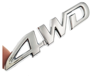 4WDสติกเกอร์โลหะสติกเกอร์ สัญลักษณ์ 4X4 Badge Decal รถยนต์สำหรับ car logo  toyota mitsubishi mazda H