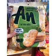 An Orion rice cake with seaweed flavor