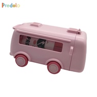 [Predolo] Kids Bus Water Bottle 500ml Cute Water Bottle with Strap Drinking Bottle
