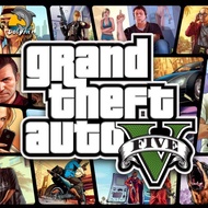 Gta5 Speed Game logo Reflective Car Sticker Electric Motorcycle Body Rear Window Glass Decoration Co