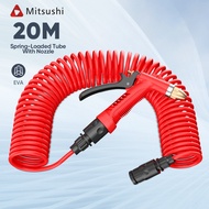 Mitsushi 7.5M/15M/20M Garden Telescopic Spring Hose High Pressure Telescopic Hose Garden Hose