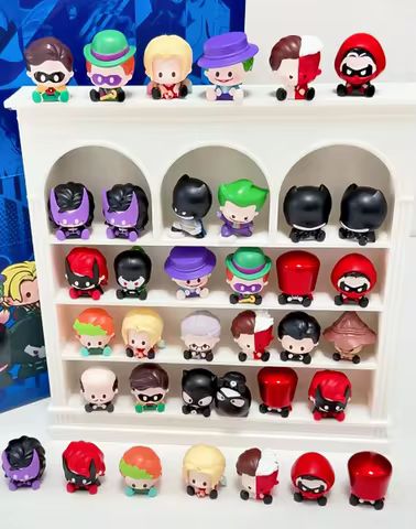 Batman Gotham City Amusement Park Series Mini Blind Bag Mystery Pack Cute Collectible Micro Toys Cre