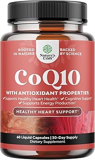 CoQ10 200mg per serving Liquid Capsules Supplement - High Absorption Coenzyme Q10 200mg per serving 