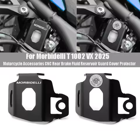 New For Morbidelli T 1002 VX 2025 Motorcycle Accessories CNC Rear Brake Fluid Reservoir Guard Cover