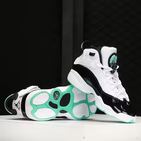 Nike Authentic New Season JORDAN 6 RINGS BG Big Kids Basketball Shoes 323419-115