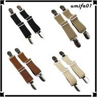 [Umifa] 1 Pair Elastic Shoe Strap Adjustable Non Slip Detachable Ankle Belt Wide Webbing Alloy Mater