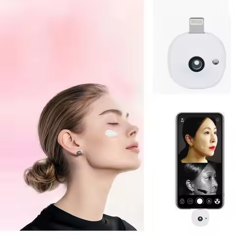 Mini UV Camera for iPhone Android Phone Visible Facial Sunscreen Protection Portable UV Camera for S
