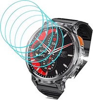 Futanwei [5 Pack] for FOXBOX Military Smart Watch FV6 Screen Protector Tempered Glass Film 1.85" [9H