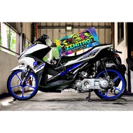♞NVX 155 DECALS FOR WHITE AEROX V1