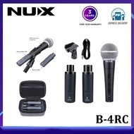 NUX B-4RC Charging Wireless Microphone System Microphone Emitter Receiver Cannon Universal