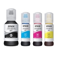 Epson Original Genuine 001 Black/Cyan/Magenta/Yellow  Ink Bottle for L4150/ L4160/ L6160/ L6170/ L61