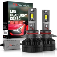 *1 Year Warranty* 2PCS Nakamichi Car LED Headlight/Foglight 170W 30000LM H1 H4 H7 H11 HB3/9005 HB4/9