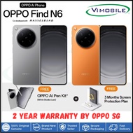Telco Sealed Set - OPPO Find N6 28GB (16+12GB) + 512GB / 200MP Hasselblad / 6000mAh 80W + 50W AIRVOO