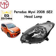 Perodua Myvi 2008 EZI SE SE2 Head Lamp Black Smoke 2007 2009 2010 2005 2006 SE1