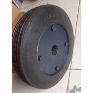 8 in swallow trolley wheels
