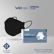 [] Welcare 3D WF-99 หน้ากากอนามัยทางการแพทย์ แบบกล่อง (จำนวน 25 50 ชิ้น)