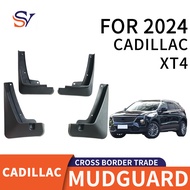 Suitable for 2024 CADILLAC CADILLAC XT4 Car Tire Mudguard PP Soft Rubber Material Mudguard Leather F