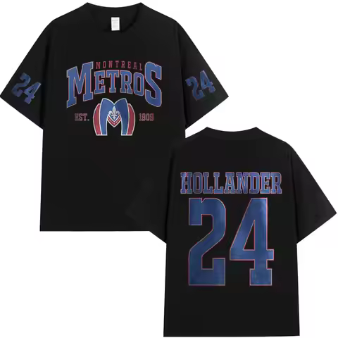 Stiff Competition Shein Holland No. 24 Montreal Metro T-shirt Men's and Women's Clothing Casual Cott