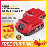 1PCS 21V Battery 2.0Ah Rechargeable Lithium Ion Battery for Cordless Blower PD-CB21V ( Replacement B