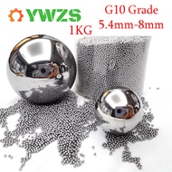 100Pcs 7mm-9.605mm G10 Grade High Precision Bearings Steel Balls - Solid Metal Roller Bearing Ball S