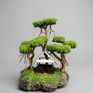 Synthetic aquascape saung model bonsai aquarium decoration