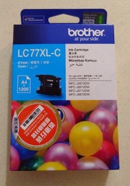 Brother LC77XL-C 打印機墨 (靛藍色)