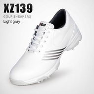 PGM Women Golf Shoes Spikeless Anti Slip Waterproof Breathable Quick Lacing Casual Sneakers Sports L