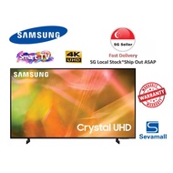 SAMSUNG 50Inch Class Crystal UHD AU8000 Series 50AU8000 - 4K UHD HDR Smart TV (UA50AU8000K 2021 MODEL)