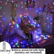 1pc 10/10/20/40/80 LED 1.5m/2m/3m/4m/10m Bedroom Fairy Lights For Birthday Party Wedding Holiday Ind
