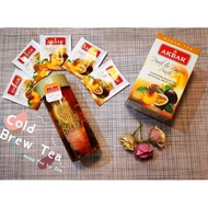 Akbar peach & passion punch flavoured black tea/Teabags/20 teabags per box