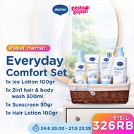 DEXTER Baby [4 PCS] Everyday Comfort Set Bundle Ice Lotion 100gr & Ice Sunscreen Cream 50gr & Hair B