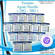 Terumo Agani Needle, 100 pcs/box (18G-30G)